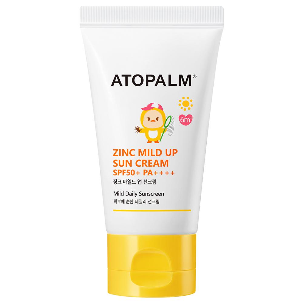 ATOPALM Zinc Mild Up Sun Cream SPF50+ PA++++  mineral sunscreen for sensitive skin