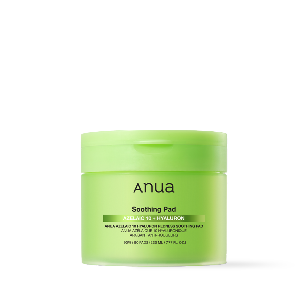 Anua Azelaic 10 Hyaluron Redness Soothing Pad  redness calming soothing sensitive skin Korean skincare Kbeauty international shipping