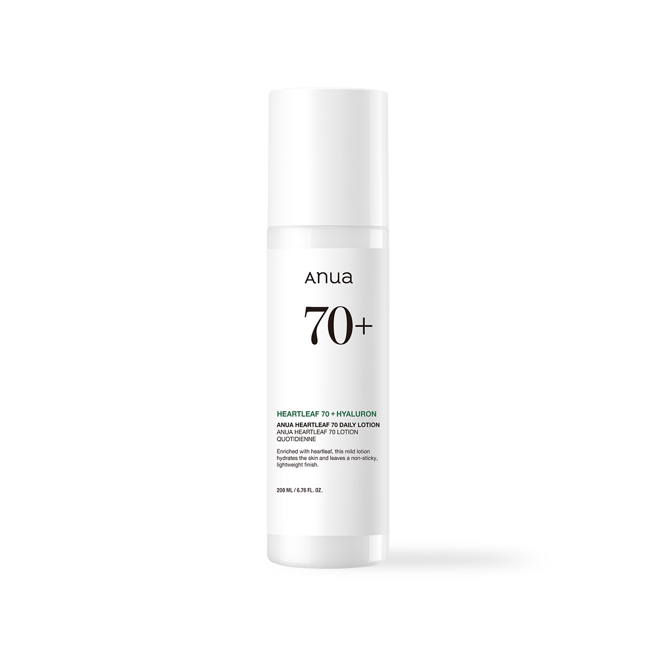 Anua Heartleaf 70% Daily Lotion soothing facial moisturizer Korean skincare Kbeauty international shipping
