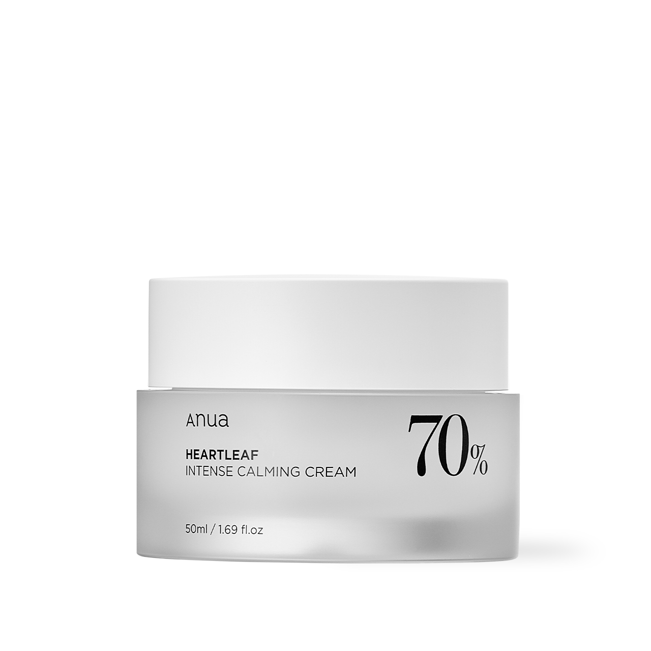 Anua Heartleaf 70% Intense Calming Cream  skin barrier repair sensitive skin rich texture moisturizer Korean skincare Kbeauty international shipping