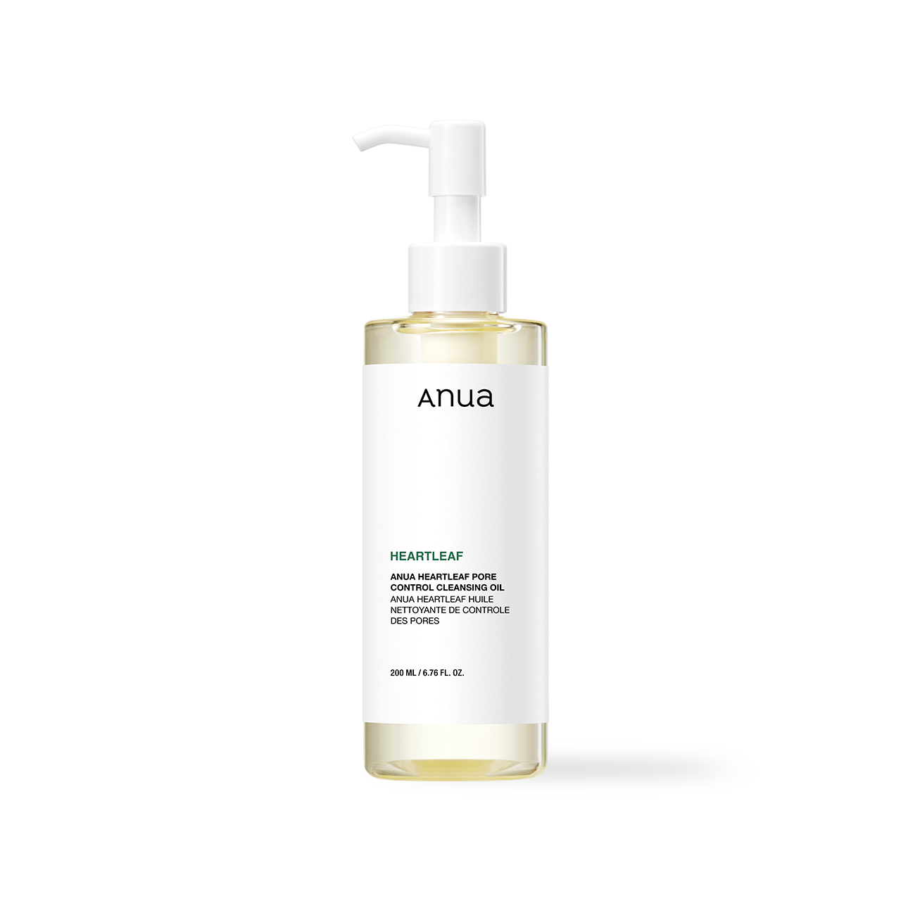 Anua Heartleaf Pore Control Cleansing Oil  cleanser for blackheads pore care sebum control sensitive skin makeup remover double cleanse Korean skincare Kbeauty international shipping