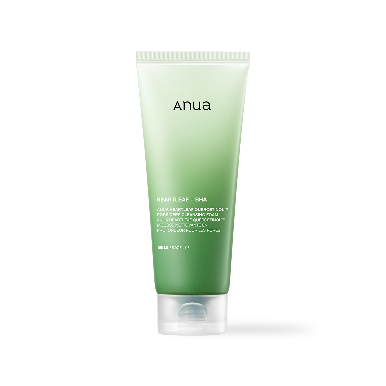 Anua Heartleaf Quercetinol Pore Deep Cleansing Foam Korean skincare Kbeauty international shipping