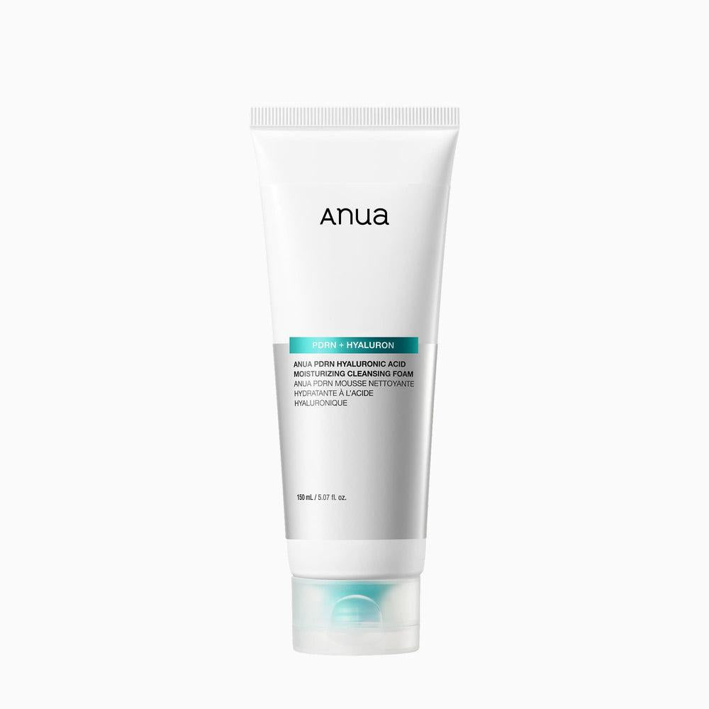 Anua Hyaluronic Acid Moisturizing Cleansing Foam 150ml Korean Hydrating Daily Facial Cleanser For All Skin Types