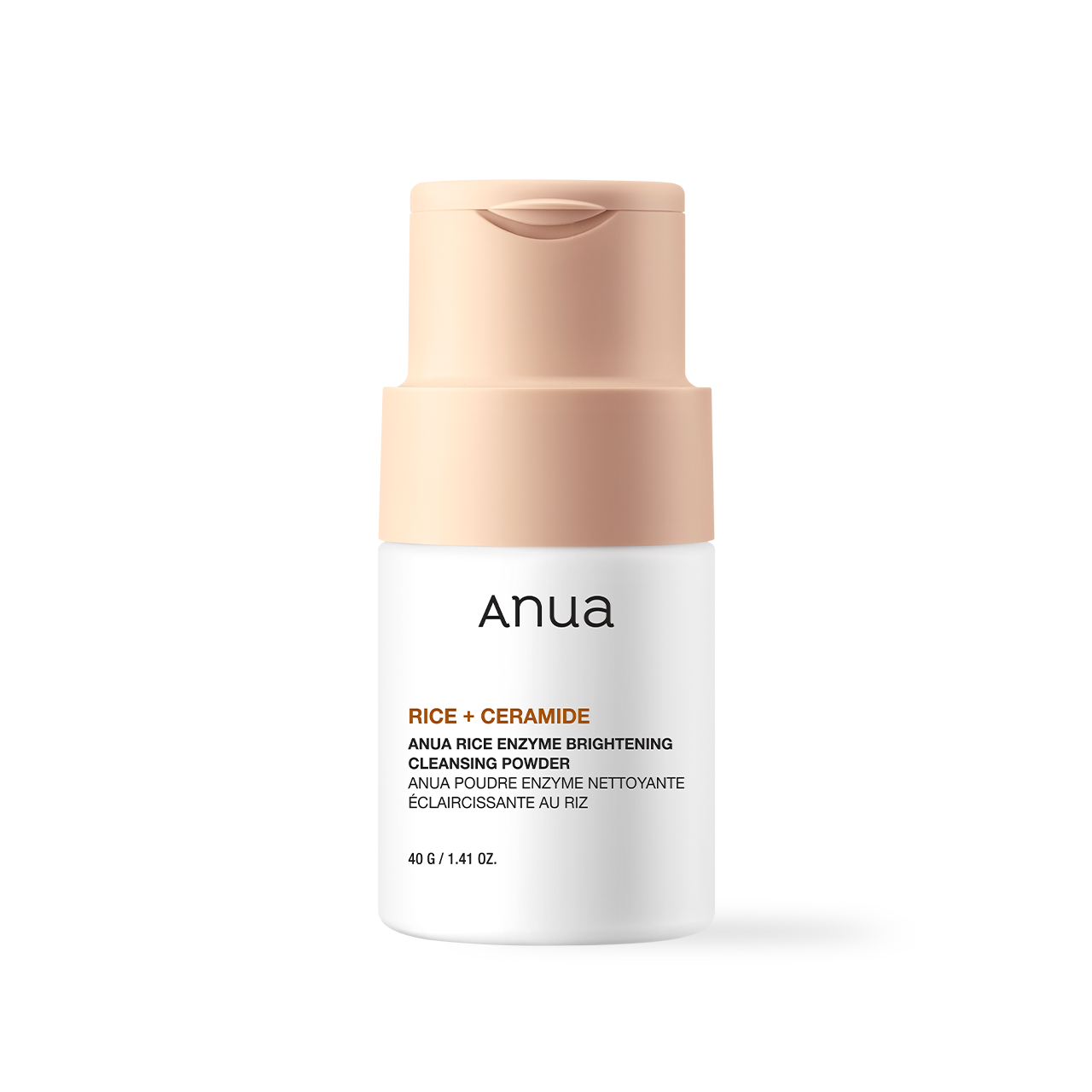 Anua Rice Enzyme Brightening Cleansing Powder gentle exfoliating face wash Korean skincare Kbeauty international shipping