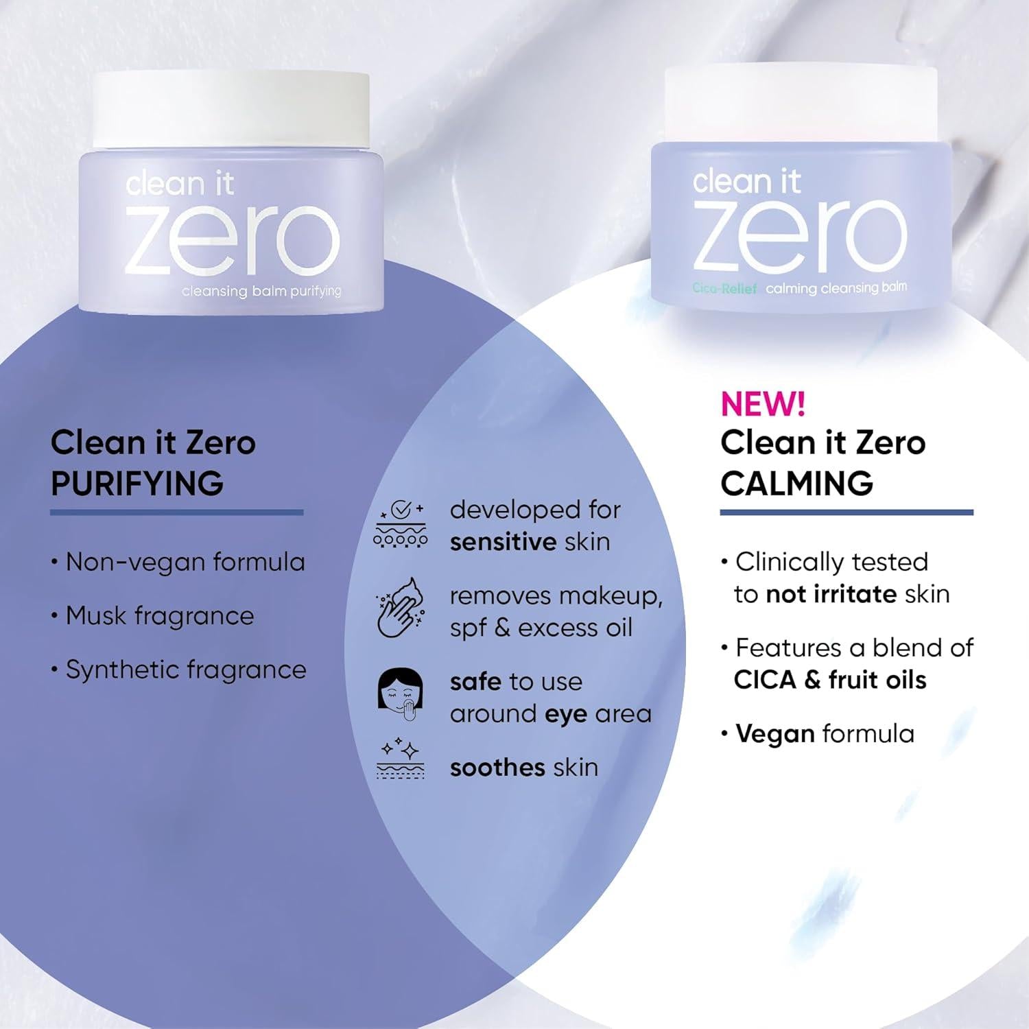 BANILA CO Clean It Zero Calming Cleansing Balm 100mL new packaging reformulated