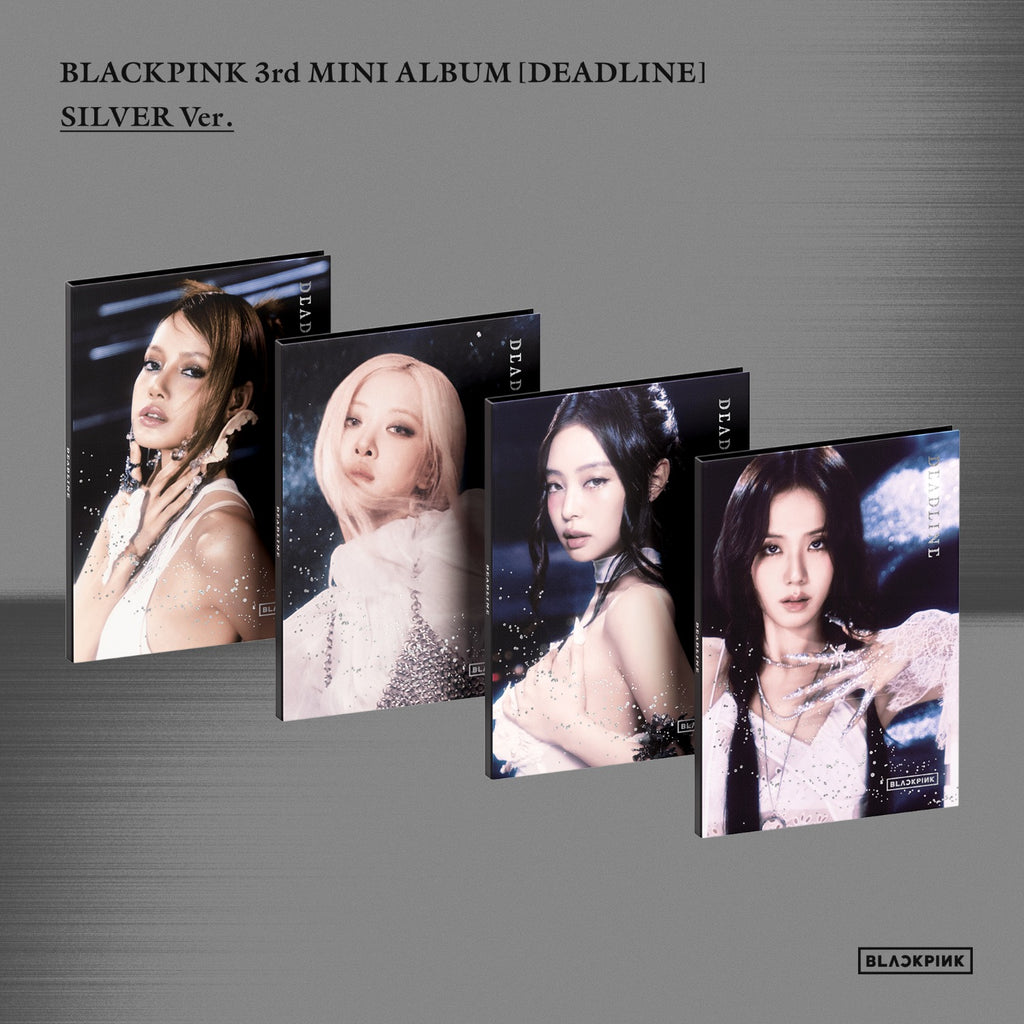 BLACKPINK Deadline Silver Jisoo version album packaging photobook and CD