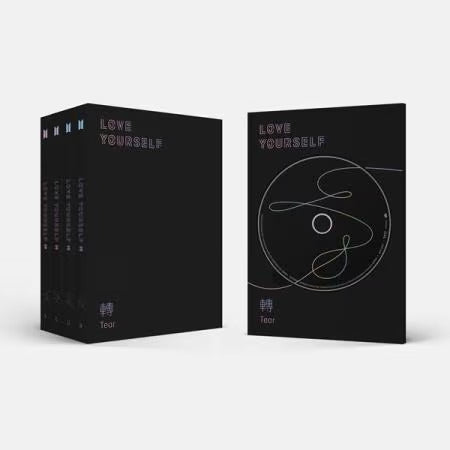 BTS Love Yourself Tear album packaging photobook and CD
