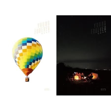 BTS Young Forever album packaging photobook and 2CD set