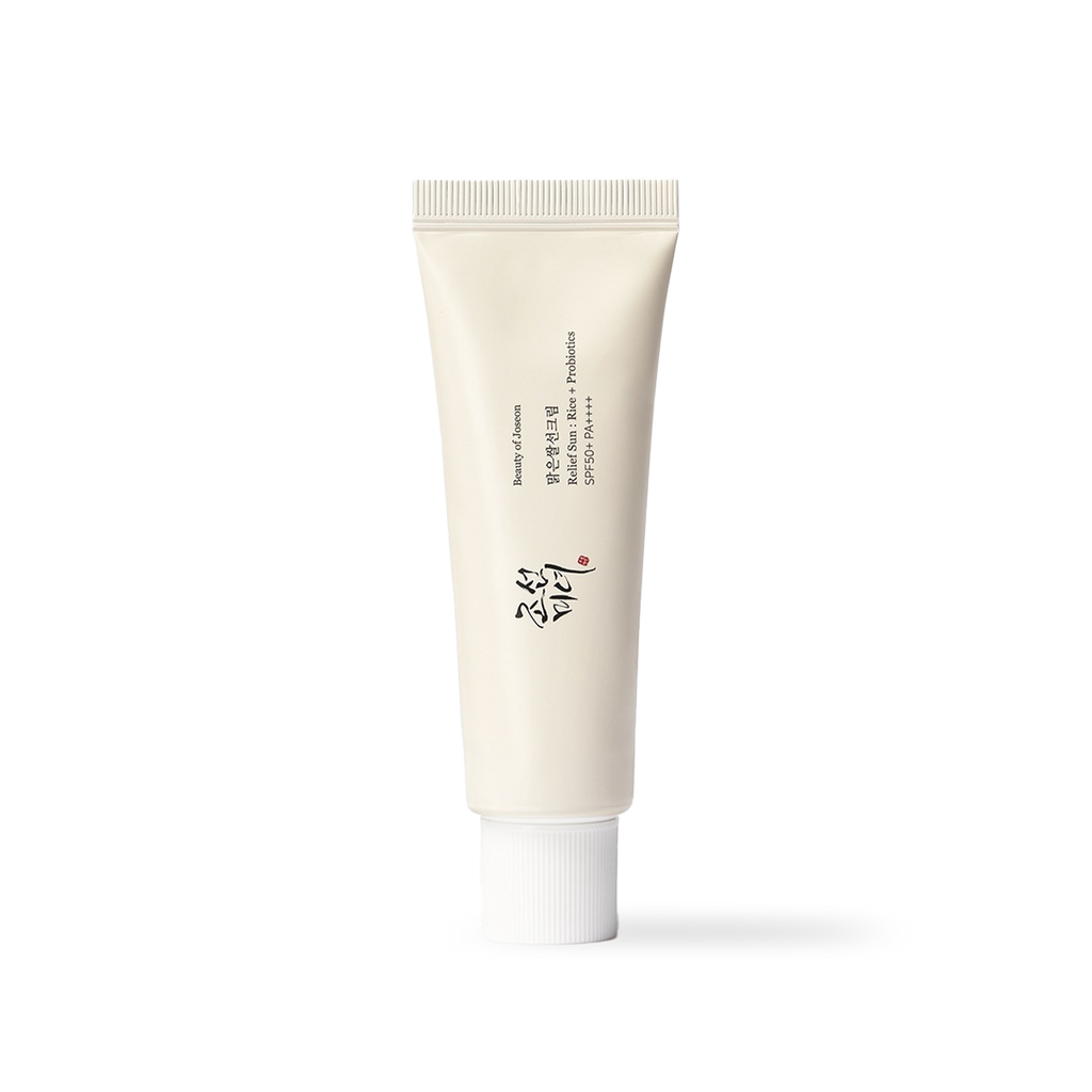 Beauty of Joseon Relief Sun Rice + Probiotics SPF50+ PA++++
Hydrating Daily Korean Sunscreen with Rice and Probiotics Original Korean formula no white cast