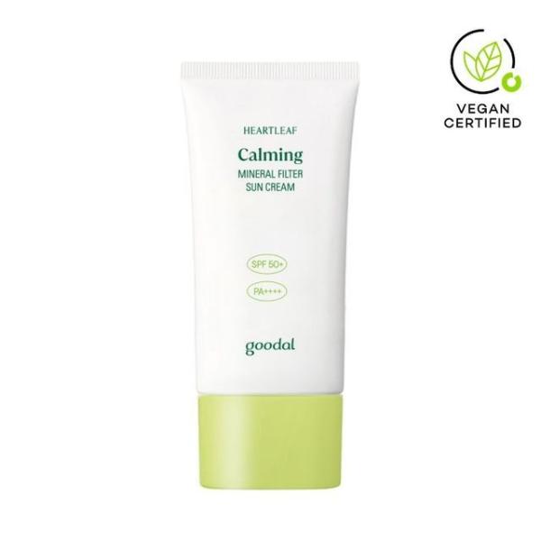 Goodal Calming Mineral Filter Sunscreen SPF 50+ PA++++ Gentle Mineral Sunscreen for Sensitive Skin