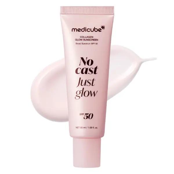 Medicube Collagen Glow Sunscreen 50ml Korean sunscreen no white cast