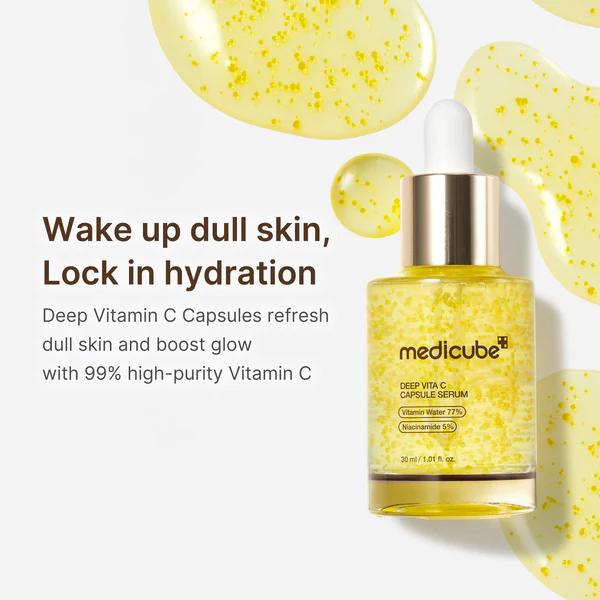 Medicube Deep Vita C Capsule Serum  30mL Korean skin brightening serum
