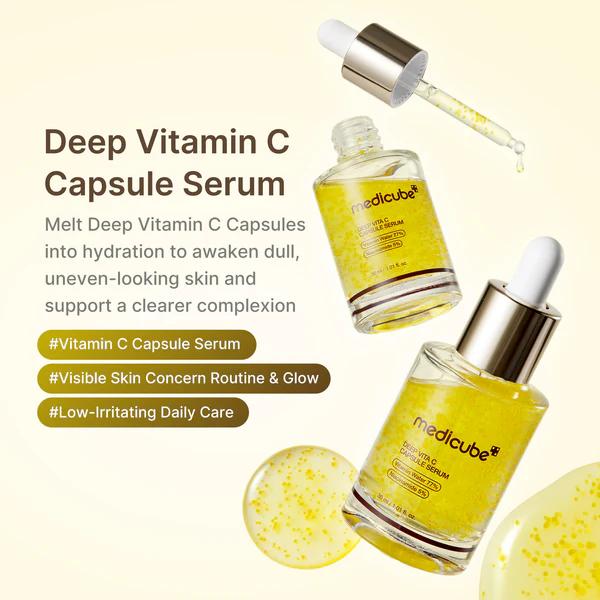 Medicube Deep Vita C Capsule Serum  30mL