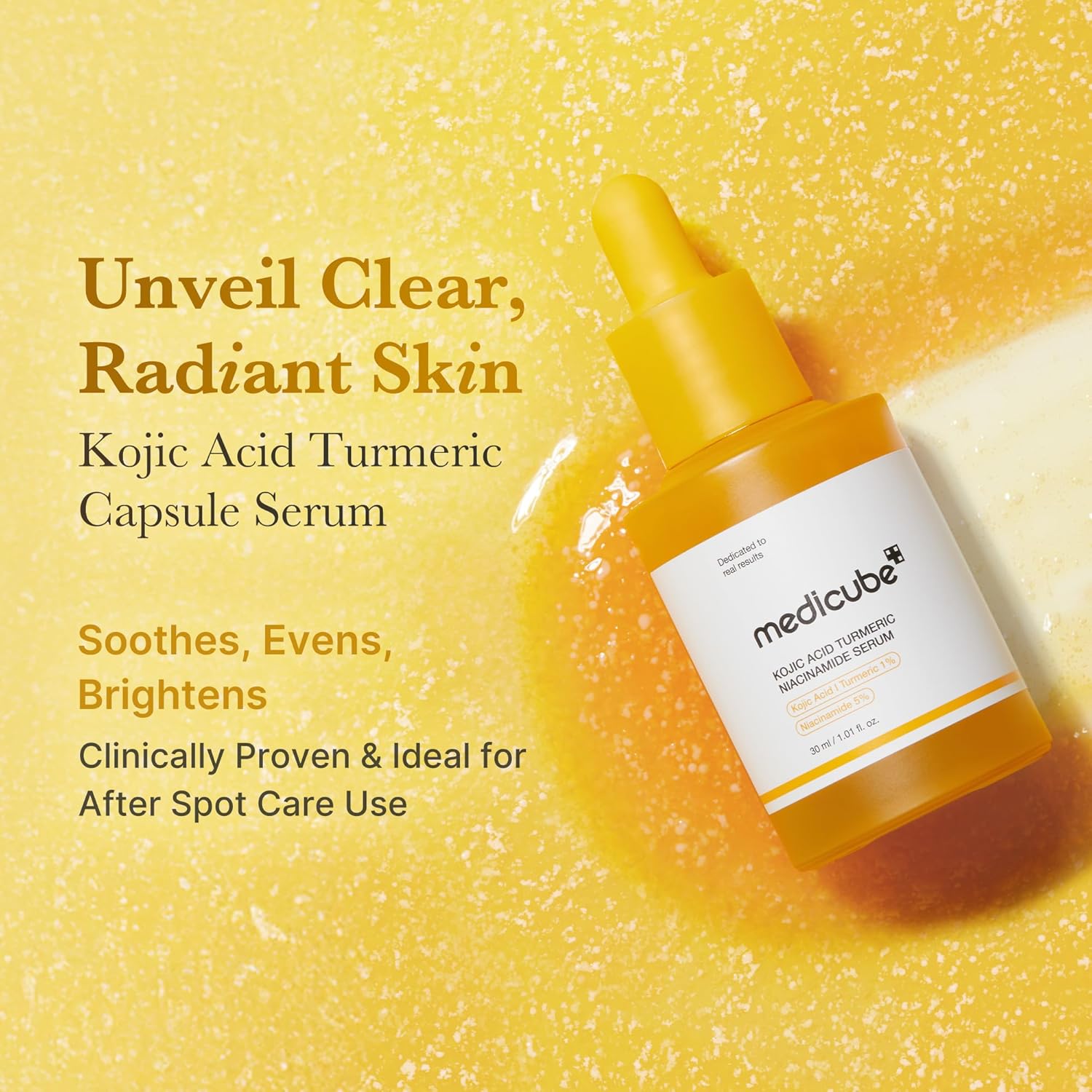 Medicube brightening capsule serum with kojic acid and turmeric