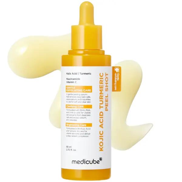 Medicube Kojic Acid Turmeric Peel Shot 80mL Korean exfoliating serum