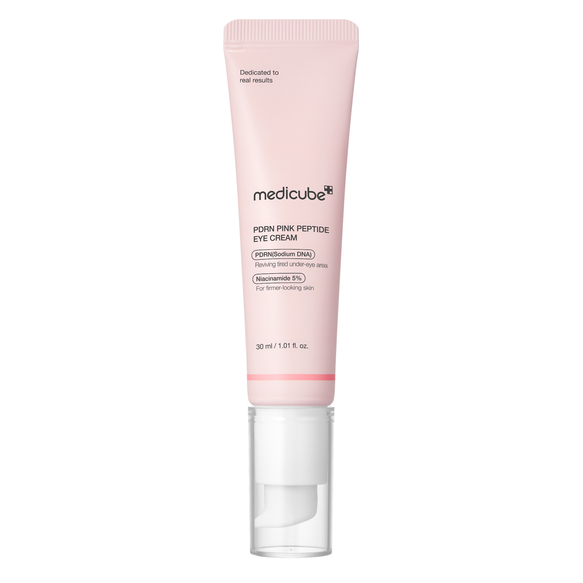 Medicube PDRN Pink Peptide Eye Cream 30ml Korean eye cream for dark circles and puffiness