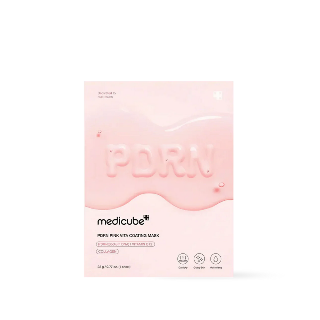Medicube PDRN Pink Vita Coating Mask 1EA Korean brightening sheet mask