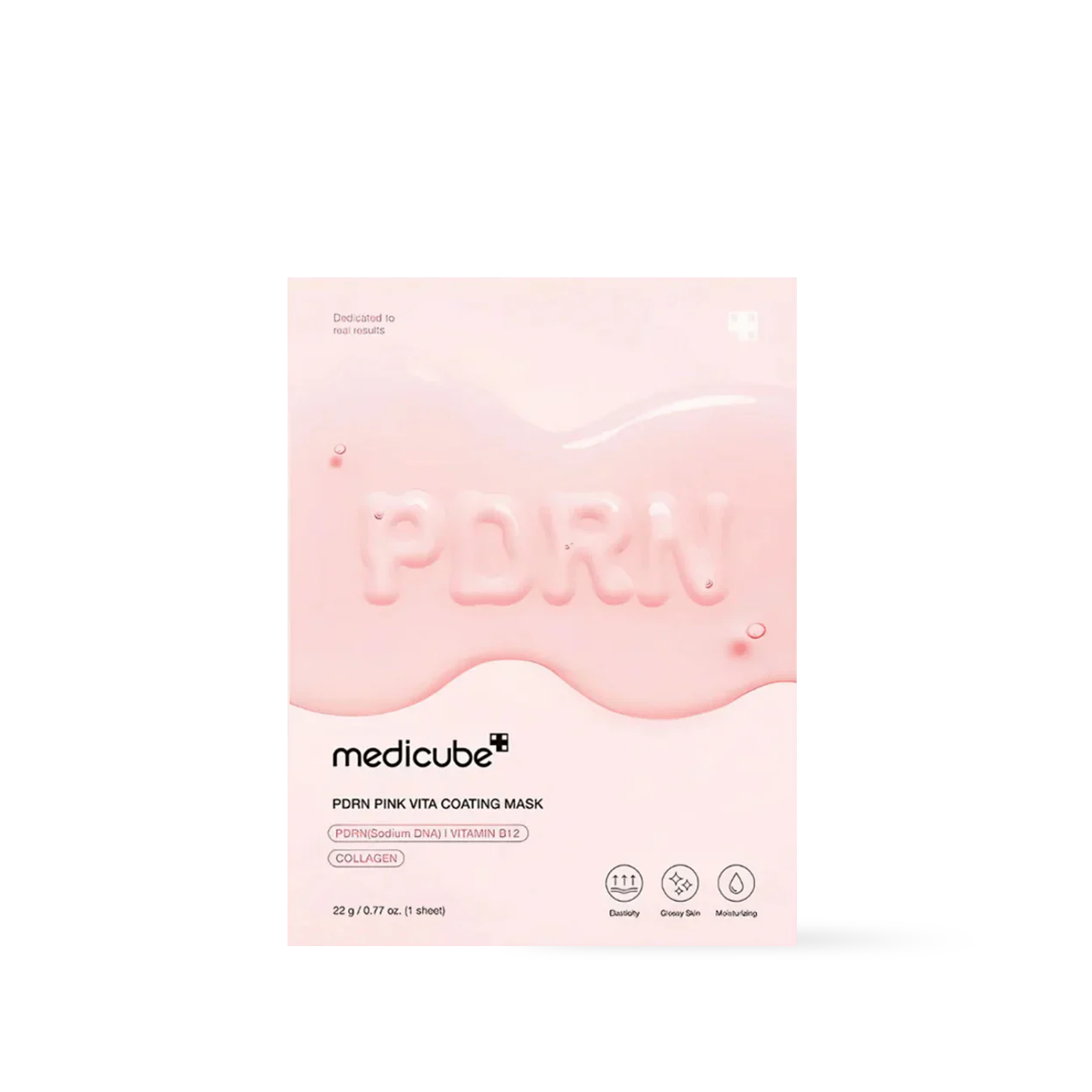 Medicube PDRN Pink Vita Coating Mask 1EA Korean brightening sheet mask