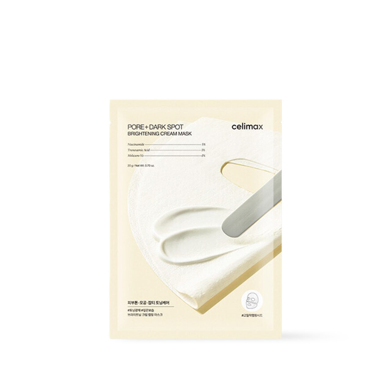 celimax Pore+Dark Spot Brightening Cream Mask sheet mask