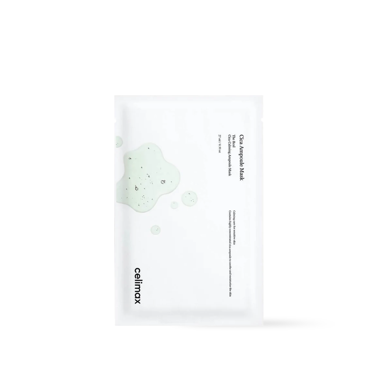 celimax The Real Cica Calming Ampoule Korean sheet Mask
