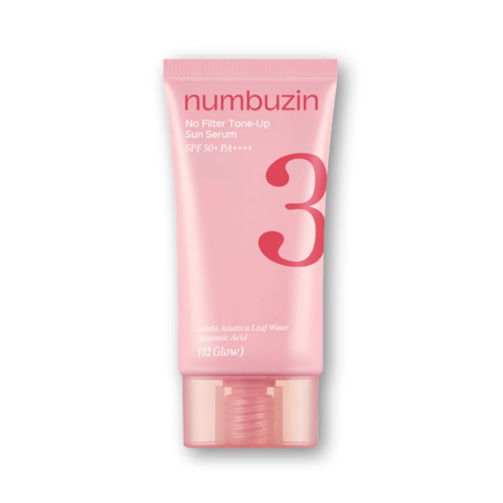 numbuzin No Filter Tone-Up Sun Serum SPF50+ PA++++ 01 Glow