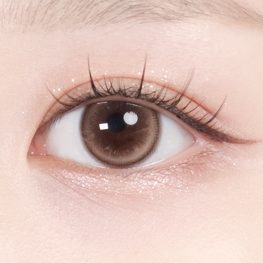 rom’u 1 Day Colored Contact Lens - Moon Gleam 0.00 (10 pcs) Korean decorative eye color lens no power